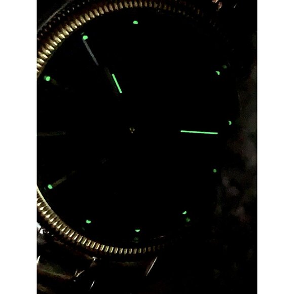 Tudor Mens Watch 15633 Monarch Vintage Swiss Brown Dial Two Tone Gold Steel 36mm - Picture 6 of 14